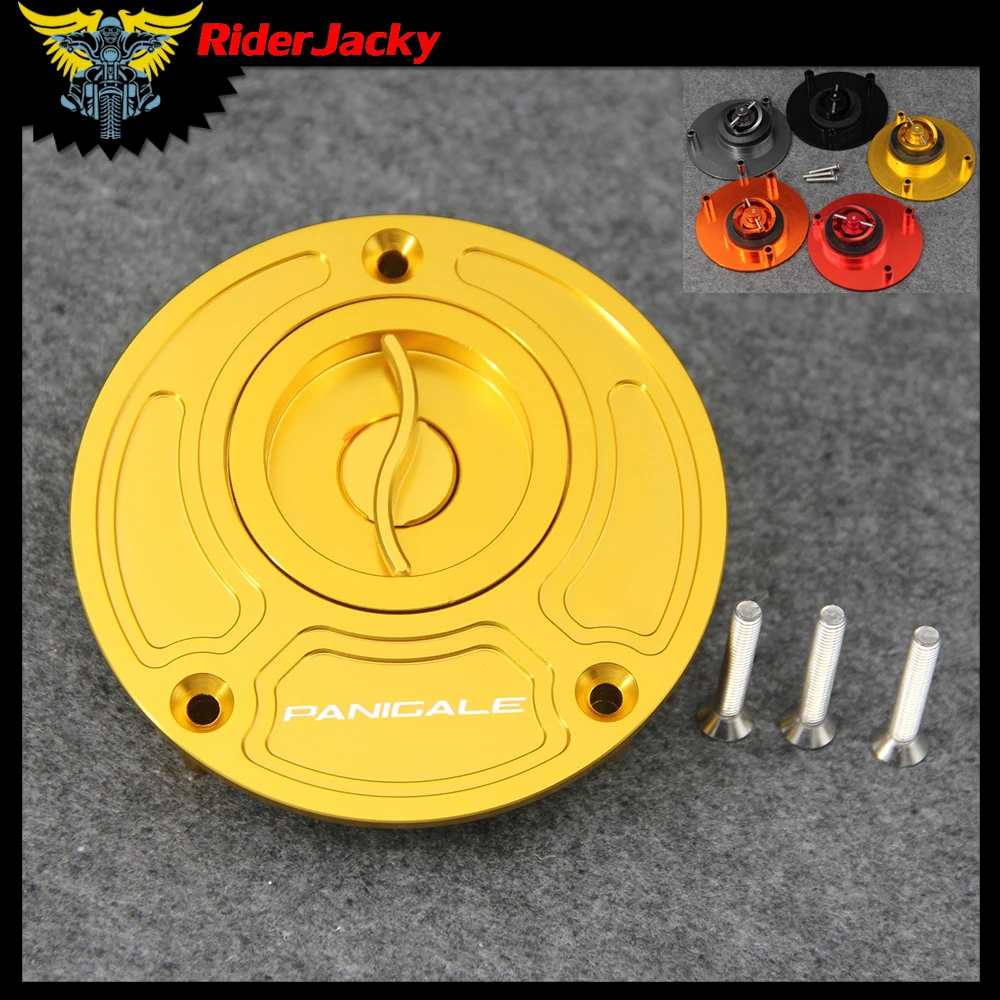 

CNC Aluminum Keyless Motorcycle Accessories Fuel Gas Tank Cap Cover For Ducati PANIGALE V4 V4S SPECIALE ALL YEARS