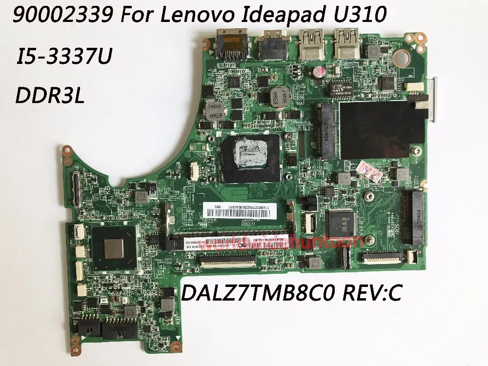 

Classy Quality Laptop Motherboard For Lenovo Ideapad U310 Motherboard FRU:90002339 I5-3337U DALZ7TMB8C0 REV:C DDR3 Fully Tested