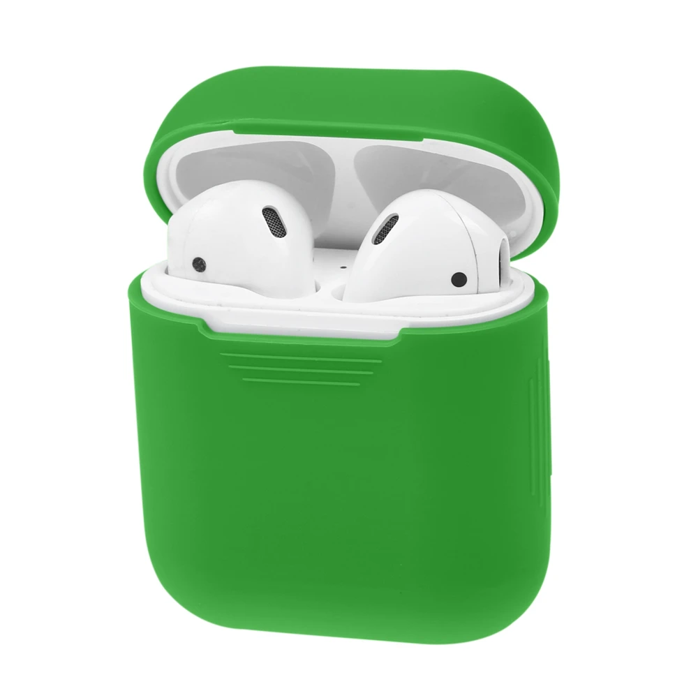 Защитный силиконовый чехол для Apple AirPods Беспроводной наушников зарядный чехол Корпус защиты оболочки