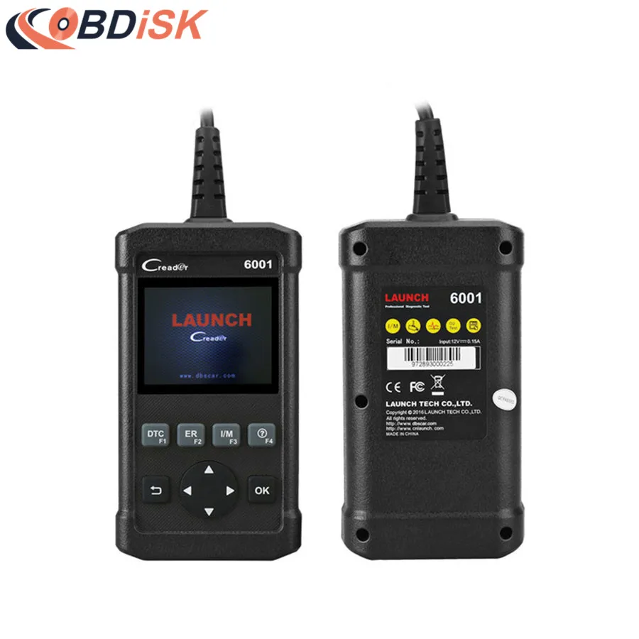 imágenes para Lanzamiento OBD2 Lector de Código de CReader 6001 OBD2 Herramienta de Análisis OBDII Completo Apoyo funciones de Prueba Del Sensor O2 imágenes para Lanzamiento OBD2 Lector de Código de CReader 6001 OBD2 Herramienta de Análisis OBDII Completo Apoyo funciones de Prueba Del Sensor O2