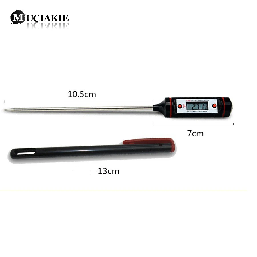 1PC Hot Sale Digital Cooking Thermometer Food Probe Meat Kitchen BBQ Selectable Sensor Gauge Heat Indicator 3