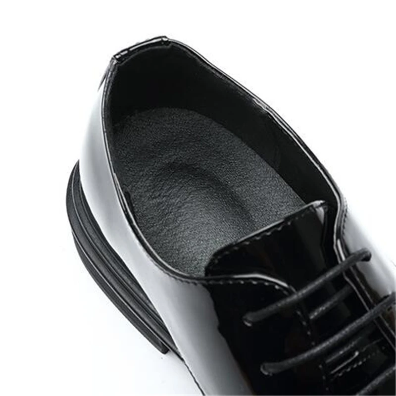 Spring Autumn Men Flats Lace-Up Fashion Casual Leather shoes Luxury Office Business Dress shoes Black 02C Spring Autumn Men Flats Lace-Up Fashion Casual Leather shoes Luxury Office Business Dress shoes Black 02C