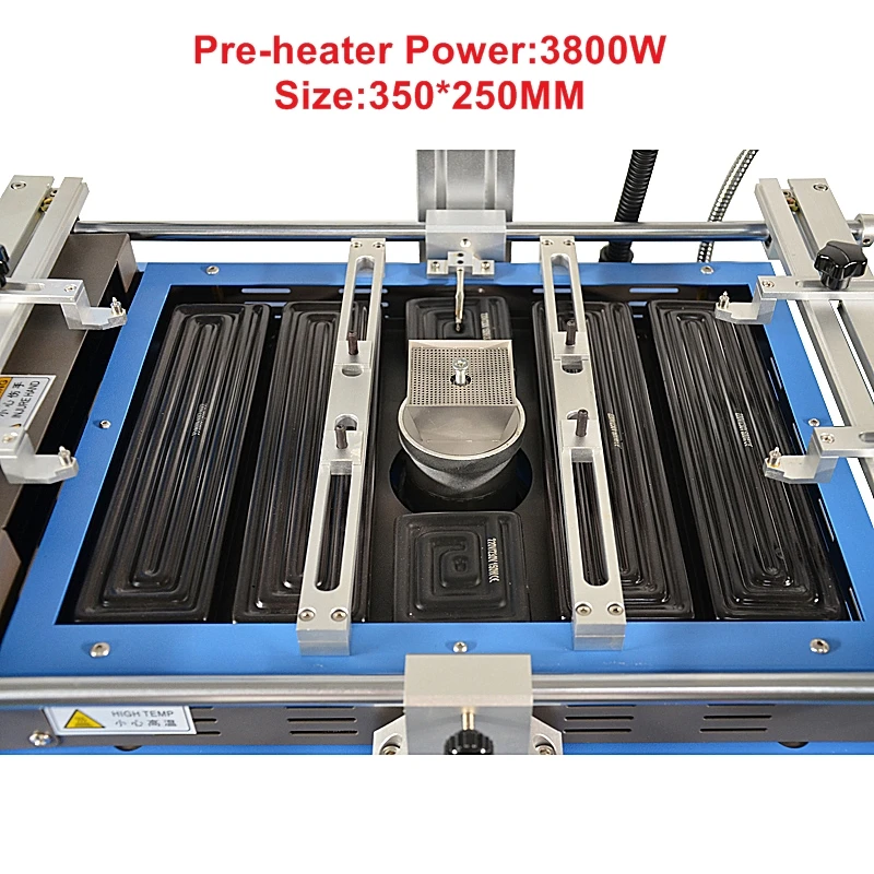  LY G580 Automatic bga rework station with 3 zones for computer game consoles mobile phone repair 22