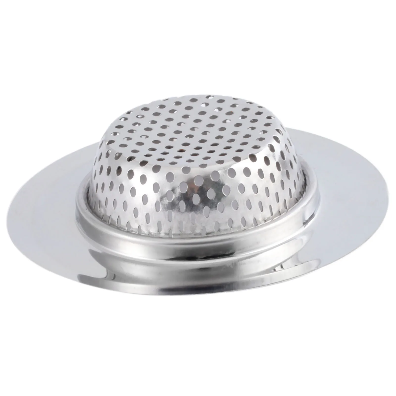 Stainless Steel Kitchen Sink Strainer 11.3/9/7CM Diameter Wide Rim Stainless Steel Sink Drain Cover for Kitchen Bathroom Shower