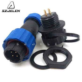 

SD16TP-ZM ,Outdoor waterproof connector connector 4 pin plugs and socket, Plastic Circular Waterproof Connector