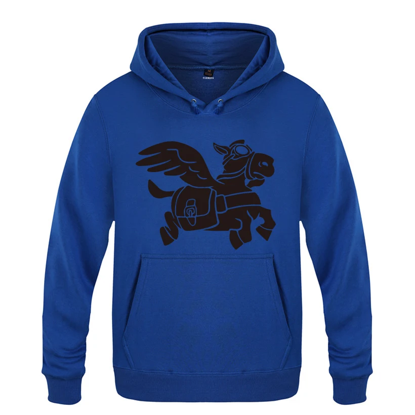 Flying Donkey Dota Dota2 Cartoon Sweatshirts Men 2018 Mens Hooded Fleece Pullover Hoodies