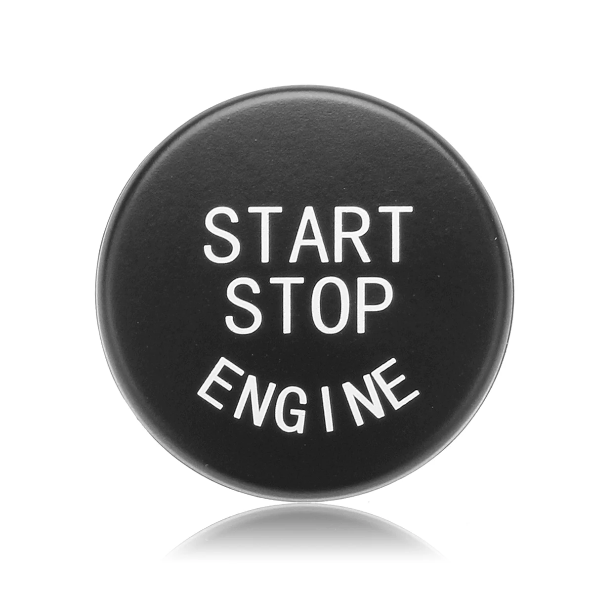 Best 1Pcs Black Plastic Replace Cover Start Stop Engine Button Switch Cover for BMW 5 6 7 F01 F02 F10 F11 F12 2009 2013