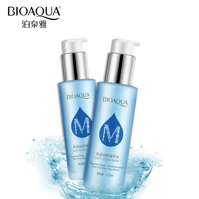 BIOAQUA Природный уход за кожей океан вода тонер лица против старения контроль масла