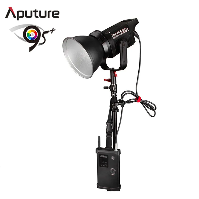 Aputure Light Storm COB 120t CRI97 + 3000K 135W Bowens крепление СВЕТОДИОДНЫЙ непрерывный видео свет с 2,4G беспроводной пульт дистанционного V-Mount Plate