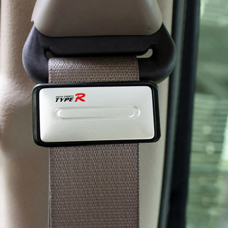 TYPER TR 2557 1 Pair Universal Car Auto Seat Belt Clip Buckle Support Safety Alarm Stopper For