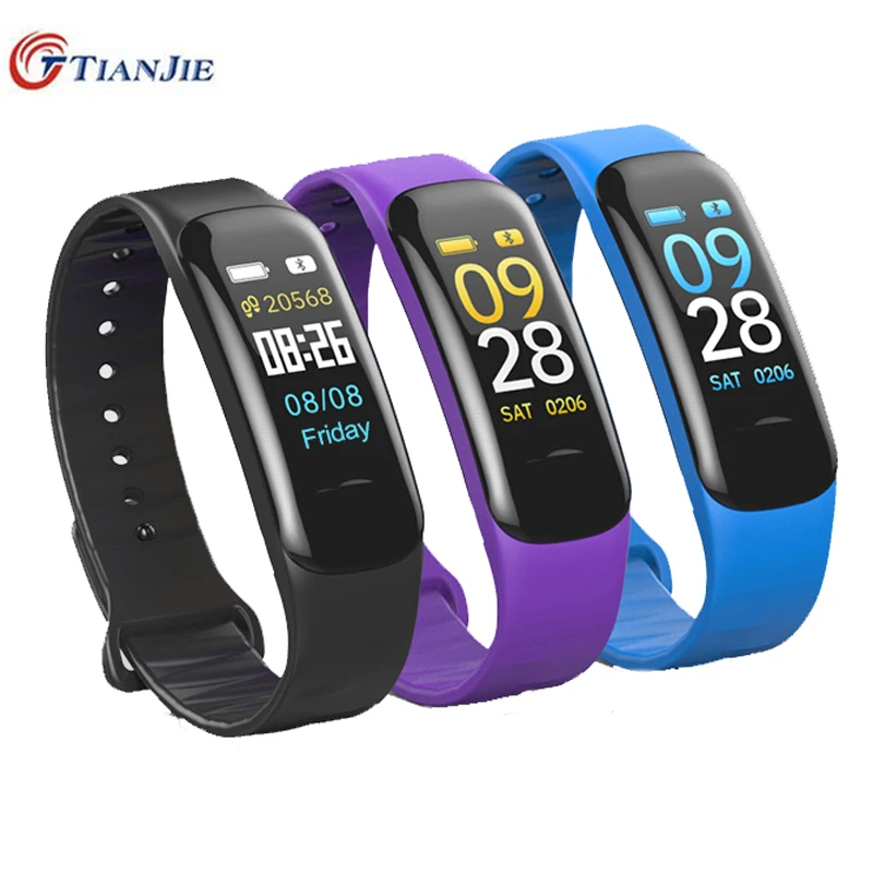 

Smart watch band bracelet Color Screen Blood pressure/Heart rate Monitor Smart Bracelet Fitness Tracker Waterproof Wristband