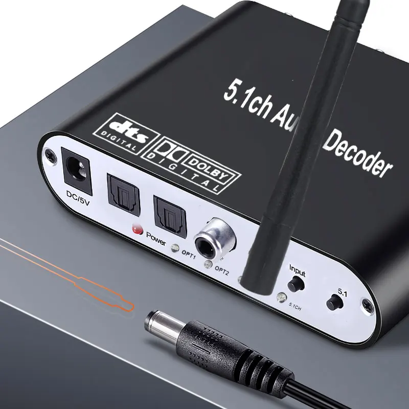 192khz Digital to Analog Audio Converter With Bluetooth Receiver
