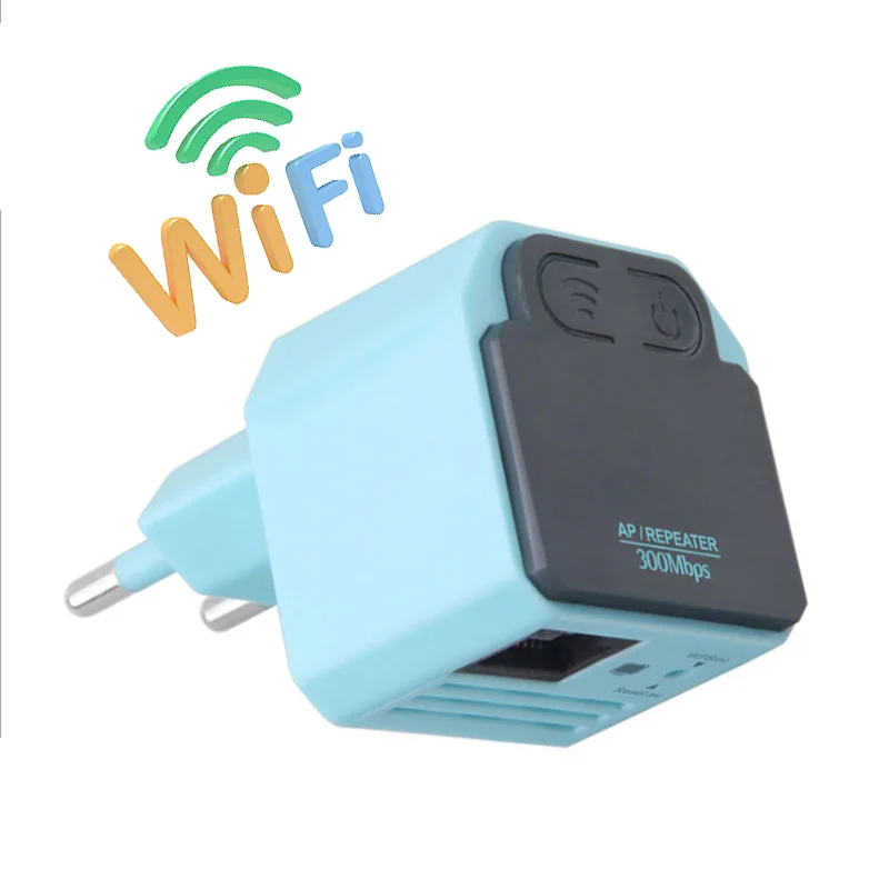 

300Mbps Mini Wireless Repeater 2.4G Router Wifi Signal Amplifier Booster Wireless AP Range Extend Wifi Coverage for Home/Hotel