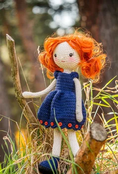 

crochet toys amigurumi girls doll number WS0072