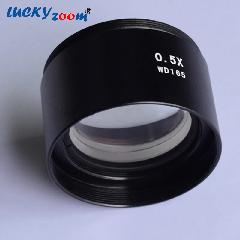  Luckyzoom 3.5X-180X Magnification Table Pillar Stand Trinocular Stereo Zoom Microscope SZM2.0X SZM0