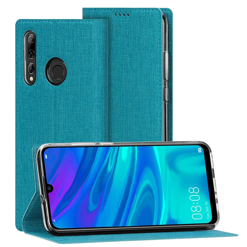 Винтажный кожаный чехол для huawei P Smart Plus, противоударный флип-чехол с бумажником, чехол s для huawei P Smart Plus