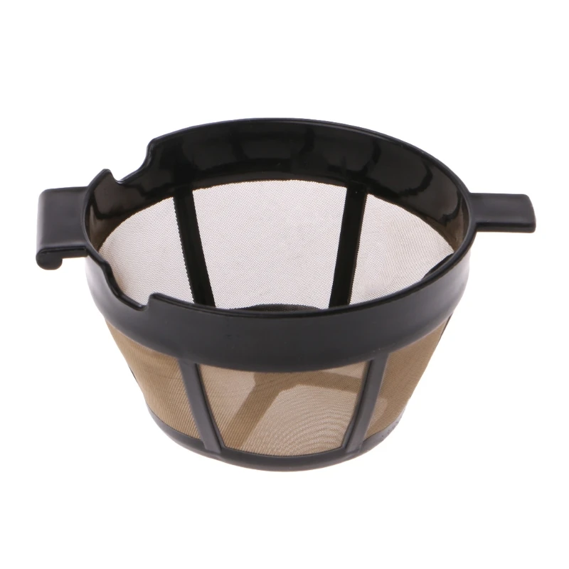 

Quality Replacement Reusable Cone Coffee Filter Washable Bar Brewer Strainer Net Coffee Maker Accessory