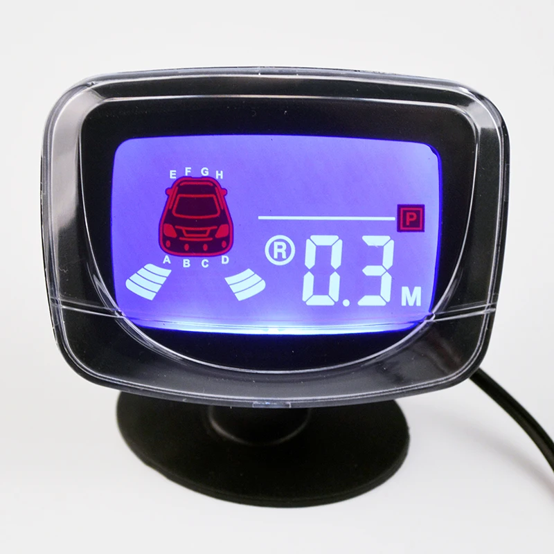 4 датчика без сверла отверстие пилы английский человеческий голос LCD датчик