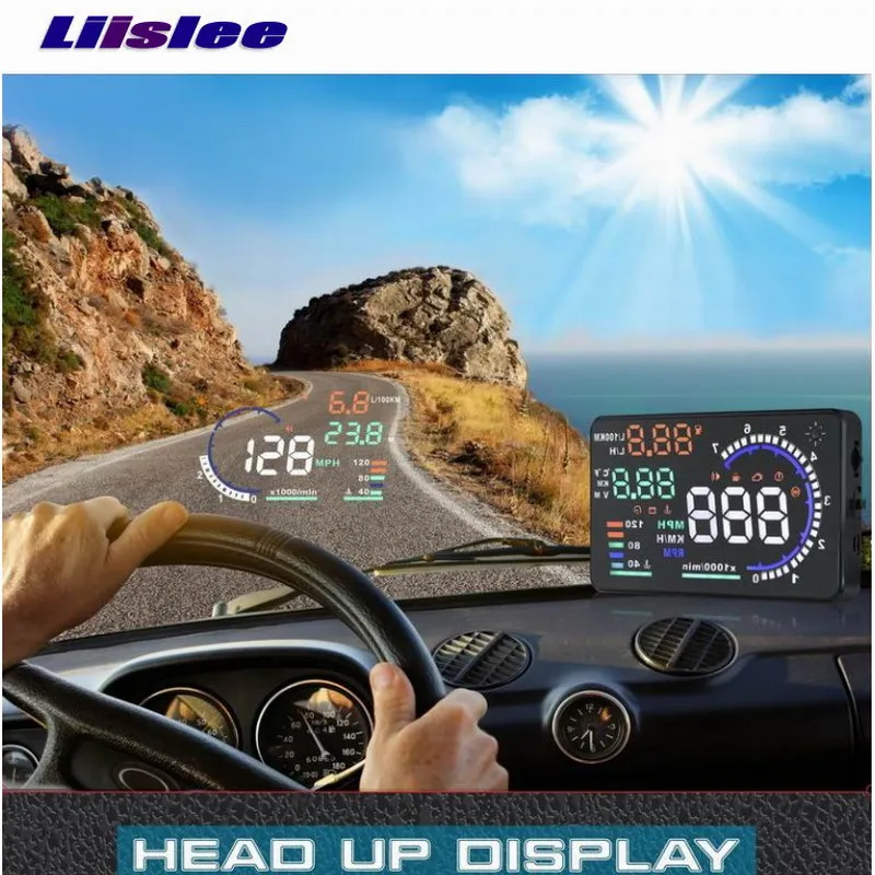 Liislee Car HUD For Toyota Land Cruiser Highlander RAV4 Refkecting