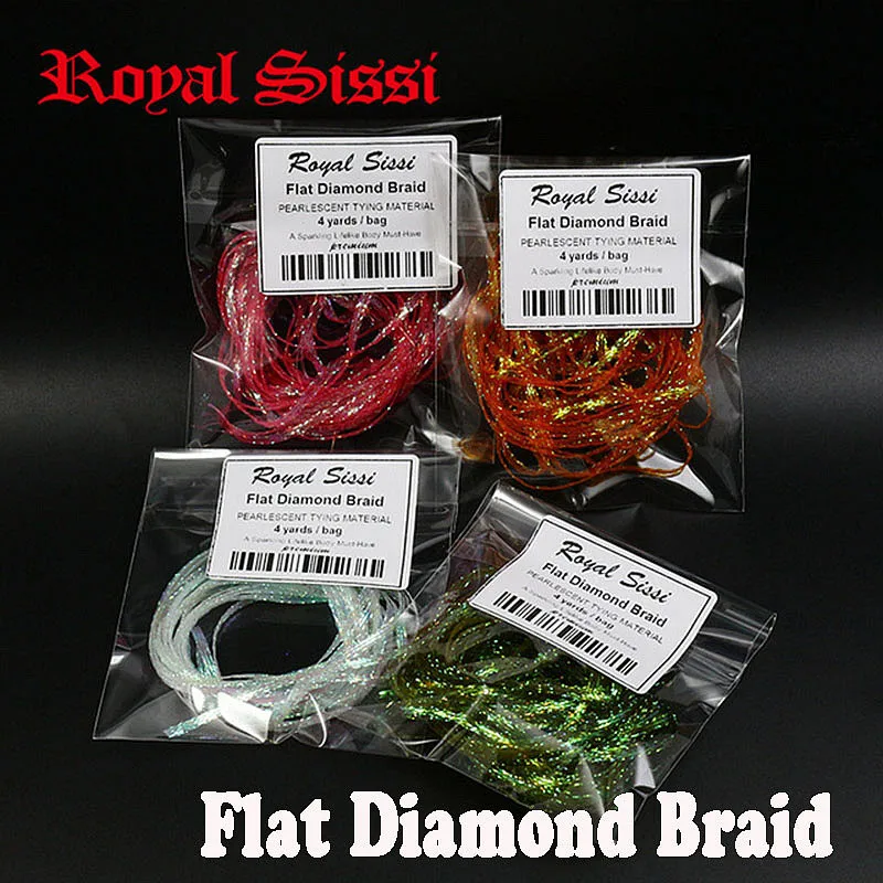 4 Yards NEON YELLOW 1//8/" Flat Plastic Larva Lace for Fly Tying
