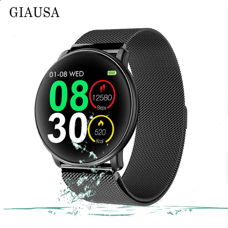 

Smart Watch For Andriod,IOS 1.3 inch Full Touch Screen IP67 25 days Standby 7 Sport Modes Full Metal Unibody Reloj Inteligente