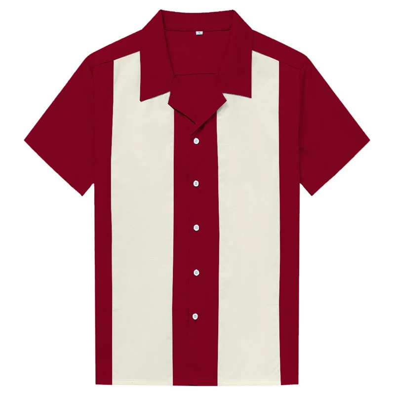 rockabilly shirt red