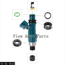 50 комплектов для TOYOTA LEXUS SUBARU топливный инжектор ремонтный и сервисный комплект, включая уплотнительные кольца, пластиковые детали VD-RK-0018