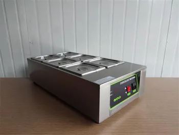 

Six tanks chocolate melting machine chocolate warmer melter enrobing machinery equipment