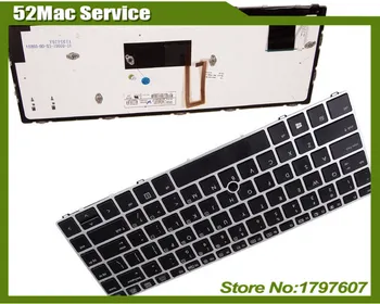 

702843-001 For HP EliteBook Folio 9470M 9480m with frame and backlit US Keyboard 90-95% New