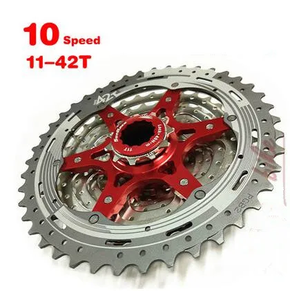 Sunracing red CSMX3 11 40 T/11 42 T 10 скоростная MTB велосипедная кассета с широким соотношением