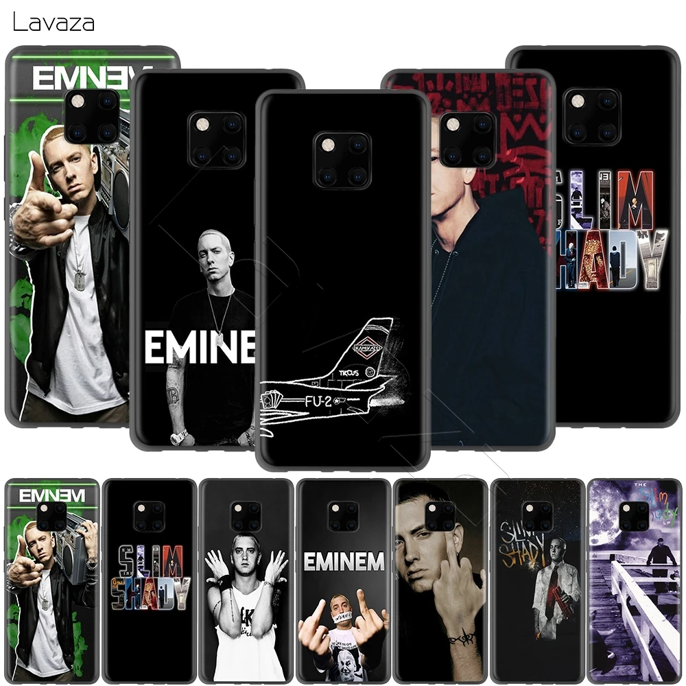 Чехол Lavaza Eminem для Huawei P30 P20 P10 P9 P8 Mate 20 10 Pro Lite P Smart 2017|Бамперы| |