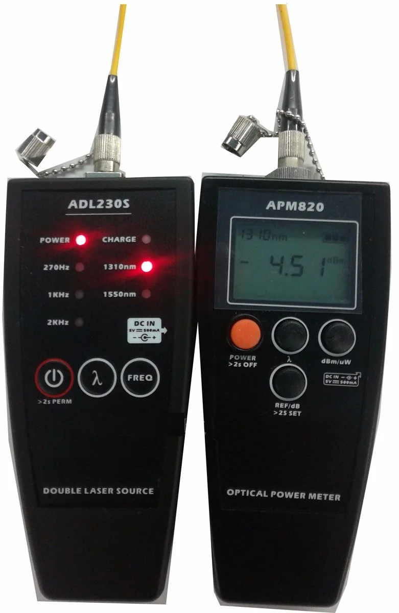 Fiber Optical Multimeter APM820 70+10dBm Handheld Fiber Optical Power