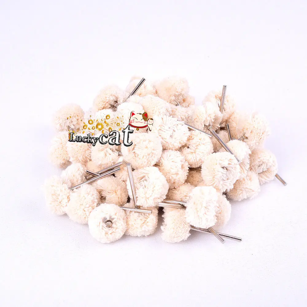 

Dremel Accessories Dental Wool Brushes Polishing Wheels for Rotary 2.35mm Shank 30pcs