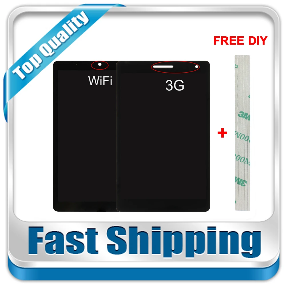 

New For Huawei Mediapad T3 7.0 BG2-W09 BG2-U01 BG2-U03 Wifi 3G Replacement LCD Display Touch Screen Digitizer Assembly Black