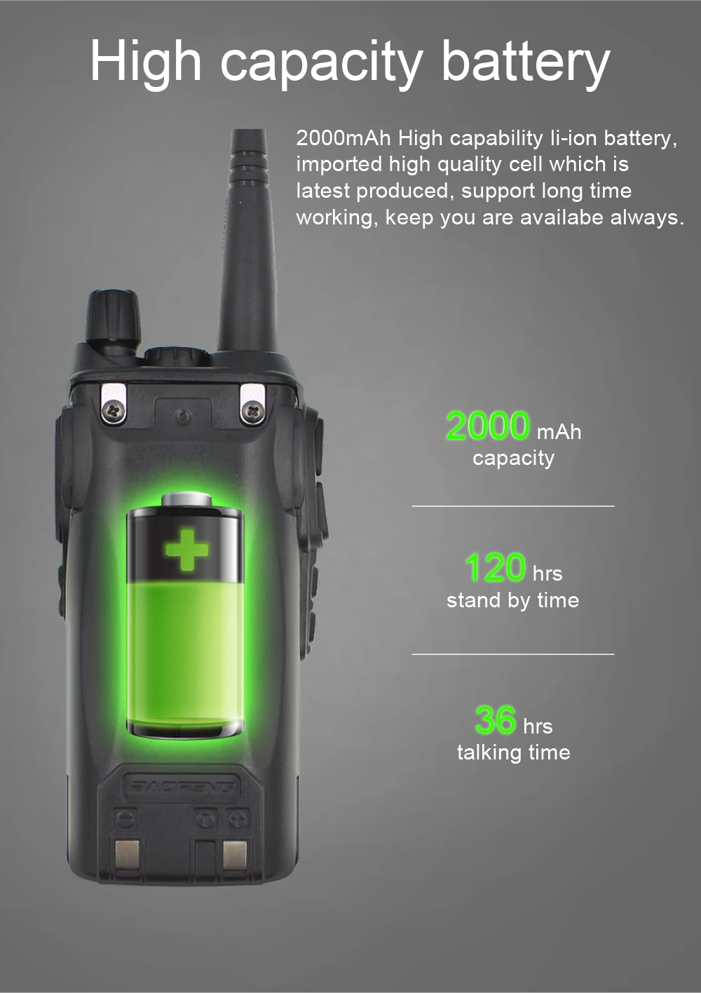 BaoFeng UV-82 иди и болтай Walkie Talkie “иди и 5 Вт 136-174 МГц& 400-520 МГц двухстороннее радио Любительское радио Baofeng Радио BaoFeng uv82