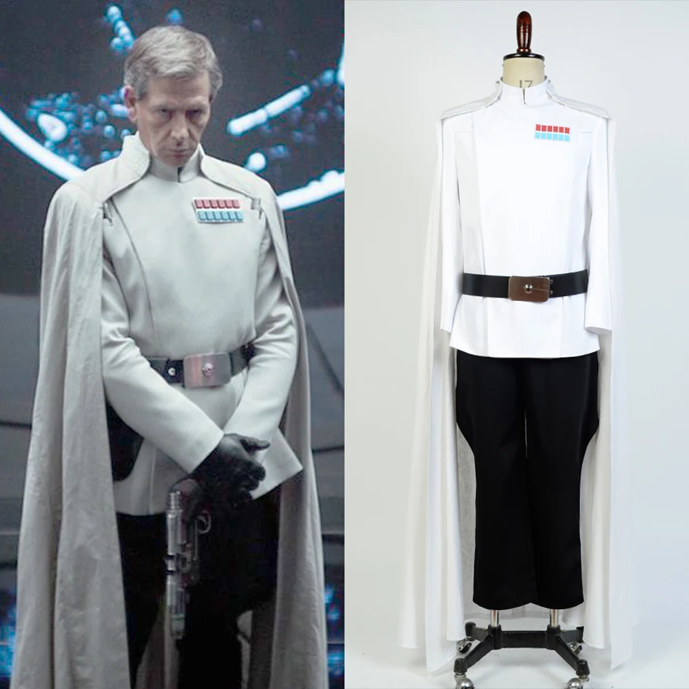 Костюм Изгой Один звезда косплей Wa Story Top Director Krennic офицер белый костюм для косплея