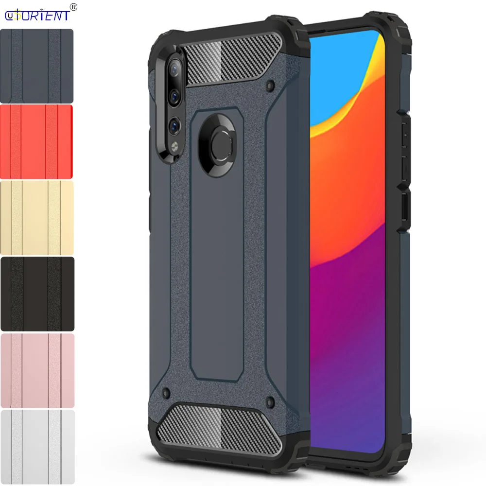 

Armor Cover for Huawei P Smart Z Fitted Case STK-LX1 Soft TPU and Hard PC Hybrid Shockproof Cases PSmartZ STK LX1 Bumper Funda