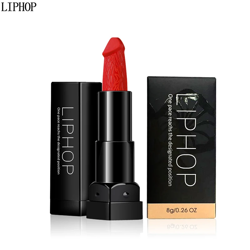 Liphop Creative mushrooms head matte lipstick velvet lasting
