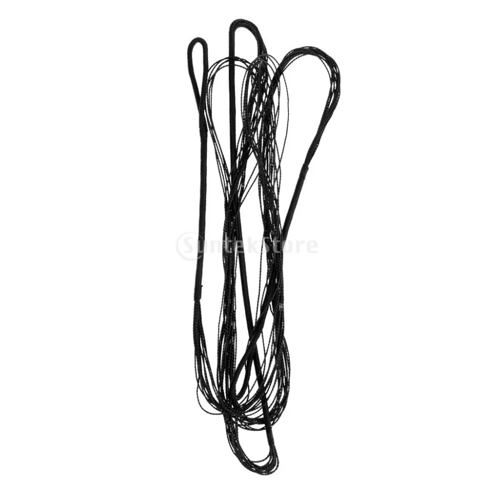 Archery-Accessories-Black-Bowstrings-Bow-Strings-For-Recurve-Bow-Longbow-Various-Size-48-68