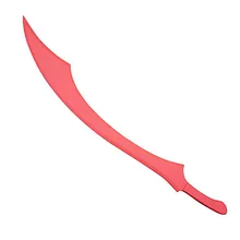 За Границу Mirai Kuriyama Красный Косплей Меч