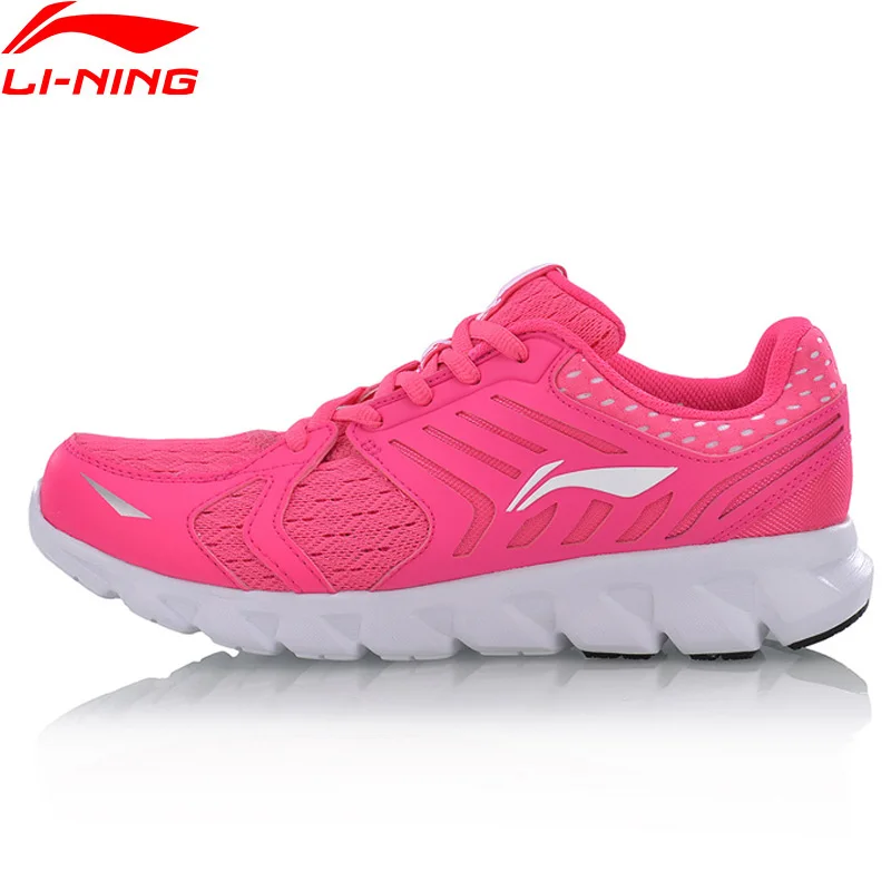 Li Ning/женские кроссовки для бега с подушкой дышащие светильник спортивная обувь