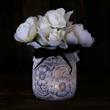 50 шт.* светодиодные свечи чайные ОГНИ свадебное украшение для стола яркие светодиодные Чайные светильники погружные мини светодиодные подводные светильники для вазы