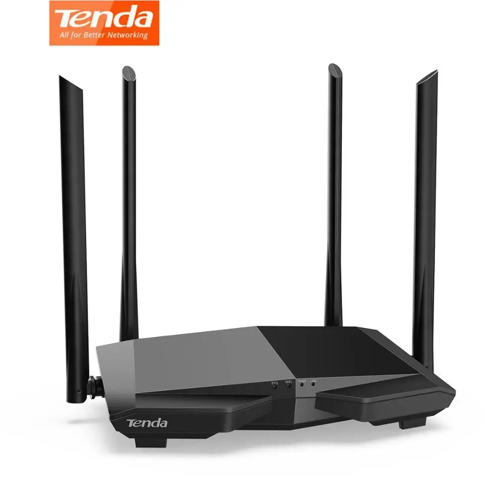 Tenda AC6 AC1200 двухдиапазонный 2 4/5 ГГц WiFi роутер высокоскоростной беспроводной