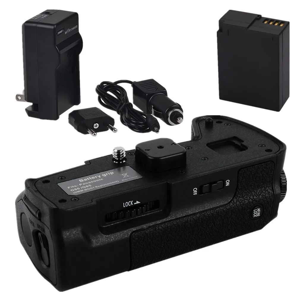 Battery Grip Holder for Panasonic Lumix DMC G80 G85 Camera as DMW BGG1