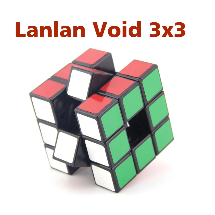 Черная головоломка Lanlan Void 3*3 Cube подарок на Рождество и день рождения|Головоломки|