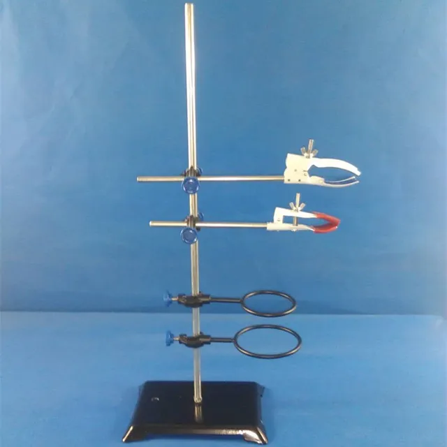 600mm High Lab Stands Support and Laboratory Clamp Lab Clips Flask