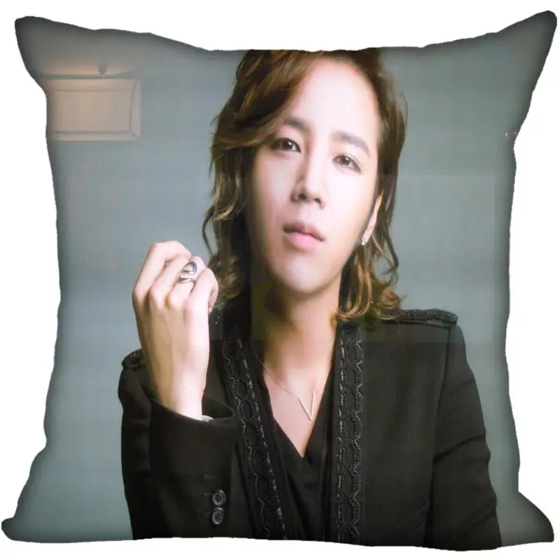 Fan Xi, хит, на заказ, KPOP Jang Keun Suk, принтованная шелковая квадратная наволочка, домашние декоративные Сатиновые Наволочки на молнии(одна сторона - Цвет: 11