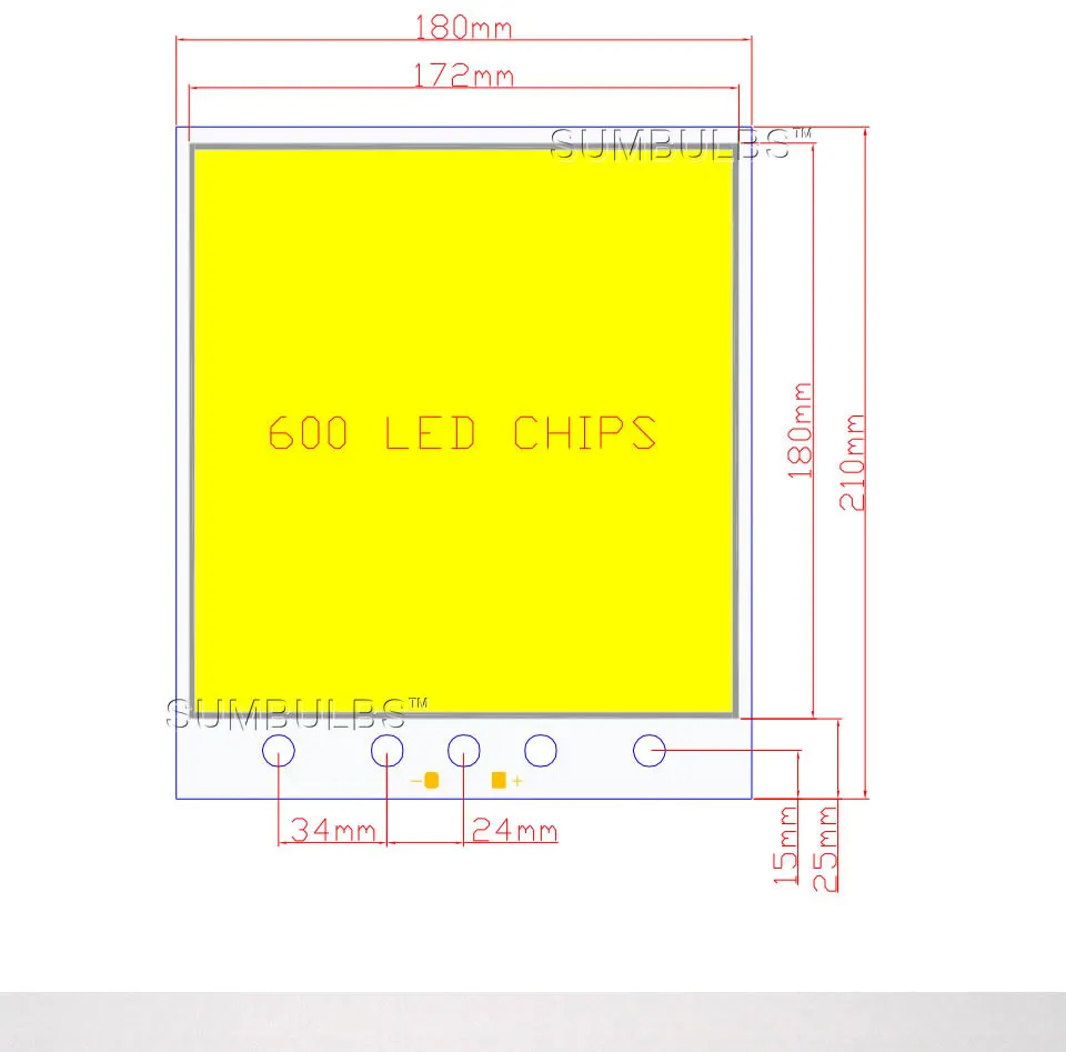300w COB LED LIGHT LAMP BULB board led lighting 12v (1)