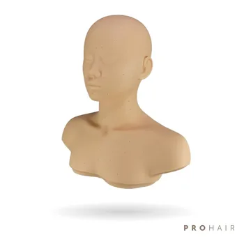 

PROHAIR -Massage Mannequin Head with shoulders and venation points