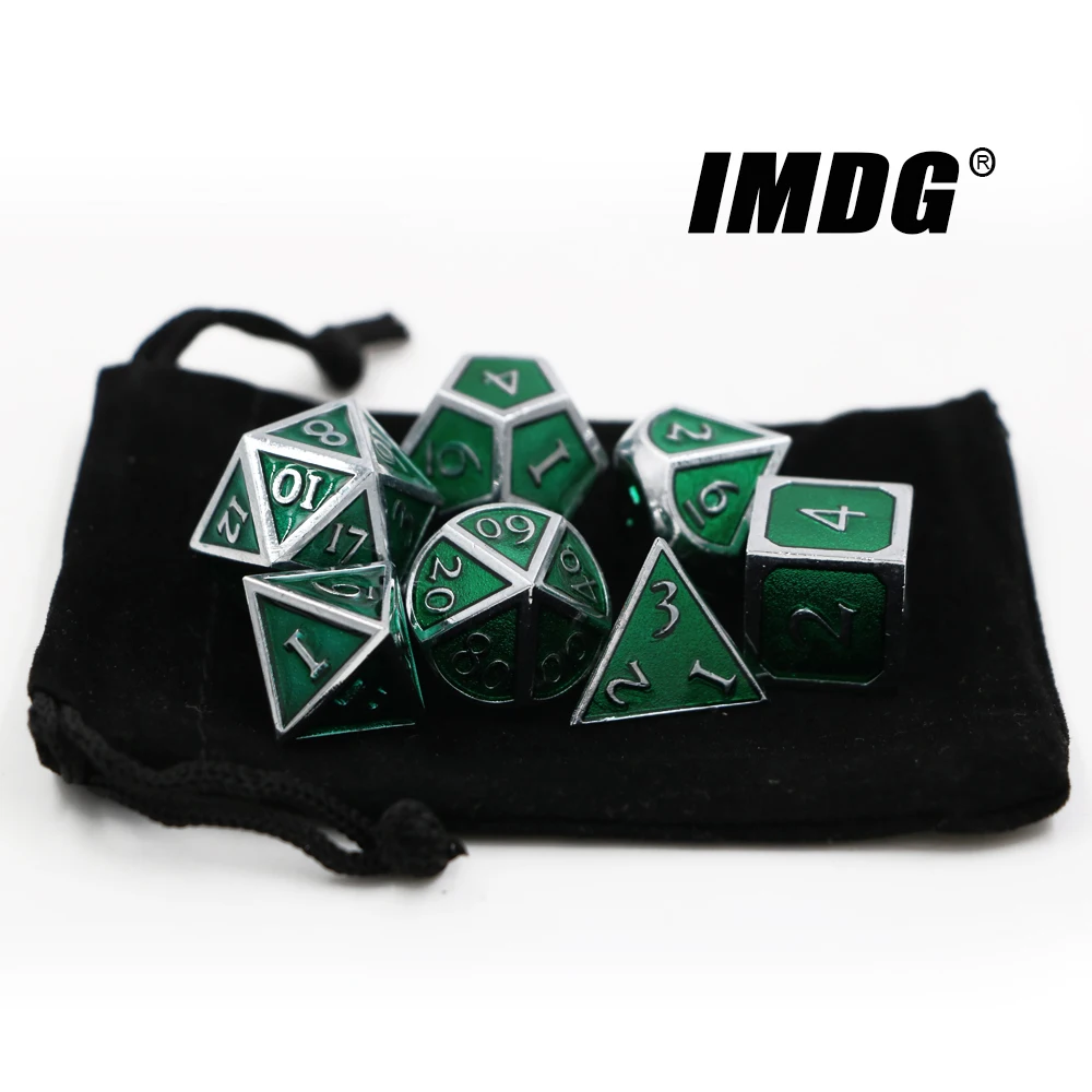 IMDG 7 шт./компл. креативные игровые кости для ролевых игр многогранные